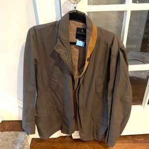 Mens Brooks Brothers Jacket Zip-Up